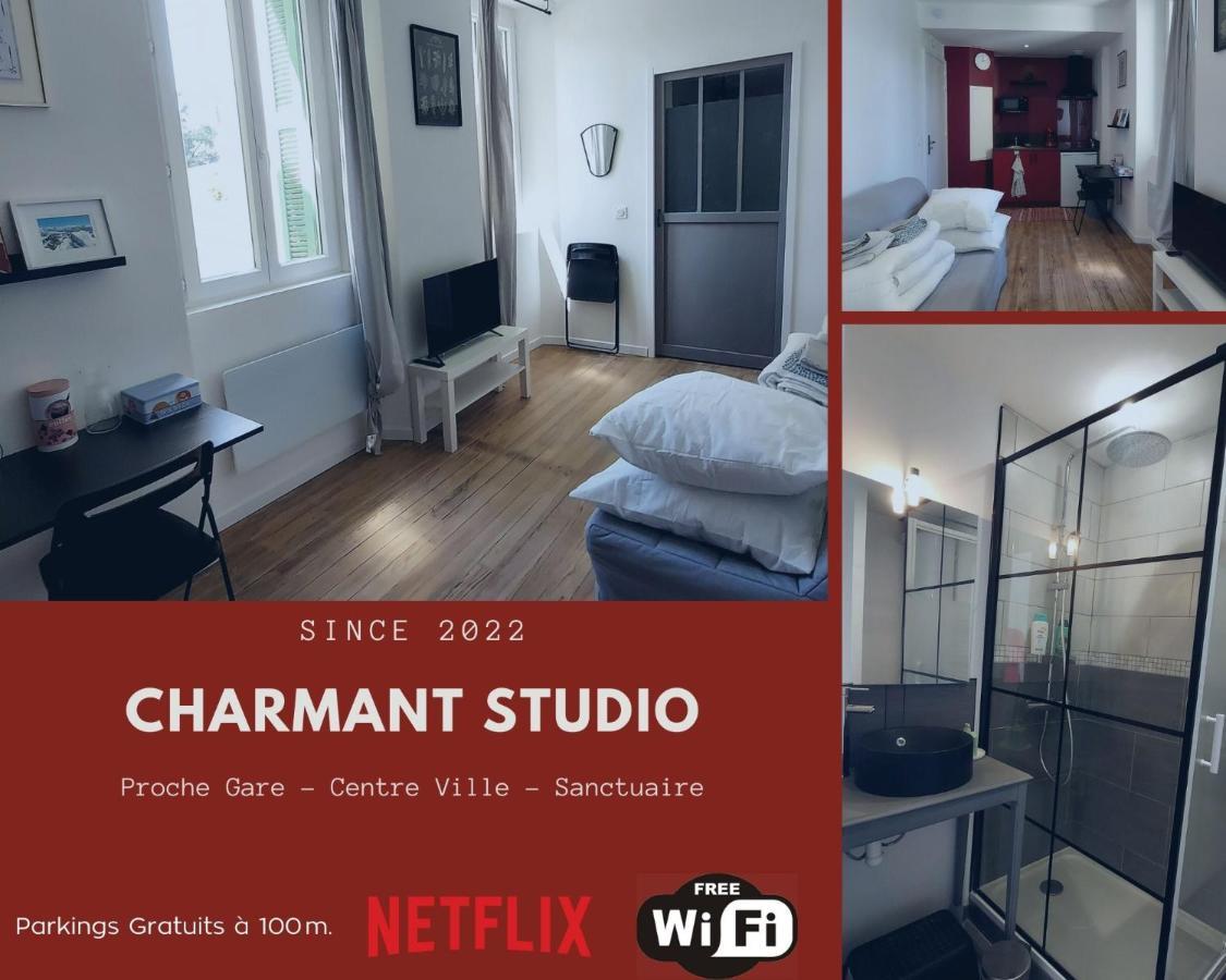 Charmant Studio Proche Centre Ville Et Gare Lourdes Bagian luar foto